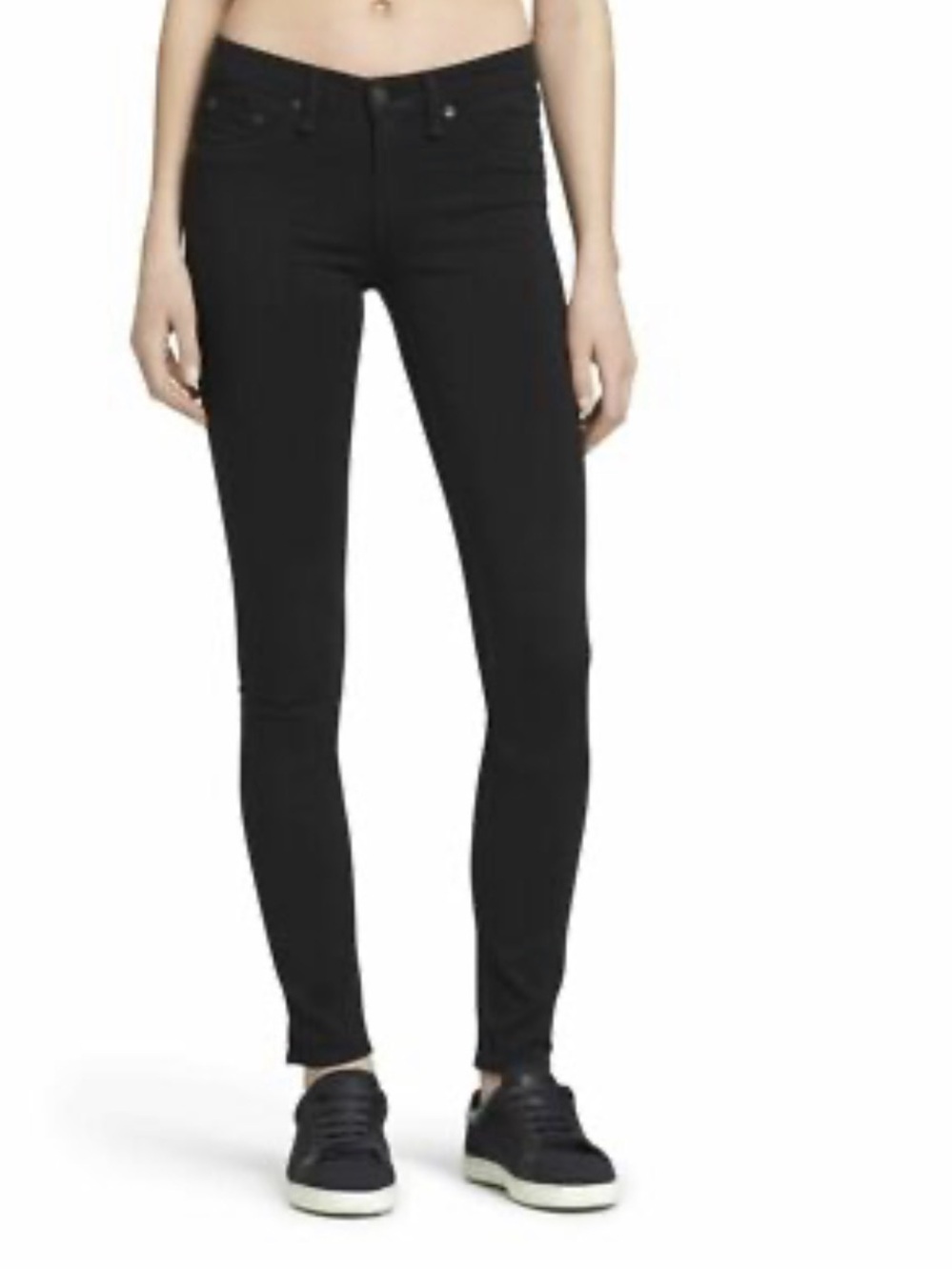 rag & bone Black Skinny Jeggings
